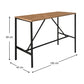 Bar Table PINTO Pine Oak 100x45x89cm