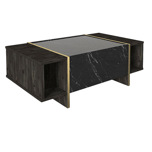 Coffee Table ALICE Black Marble Effect