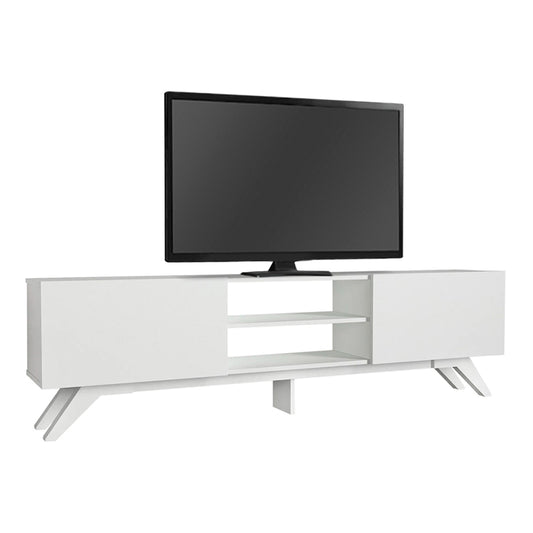 TV Stand OBLIO White 180x31,3x58cm