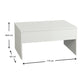 Coffee Table WITH SECRETS White 110x60x44,8cm