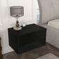 Wall Nightstand AMADEO Black