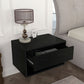 Wall Nightstand AMADEO Black