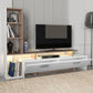 TV Furniture Set MIKE with LED White/Cordoba