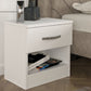 Nightstand SALOMEA White 40x28,2x40cm