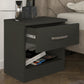 Nightstand SALOMEA Anthracite 40x28,2x40cm