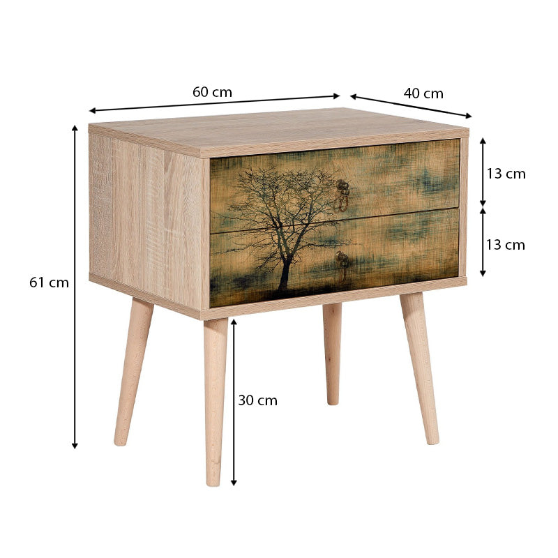 Nightstand RENATE Sonoma