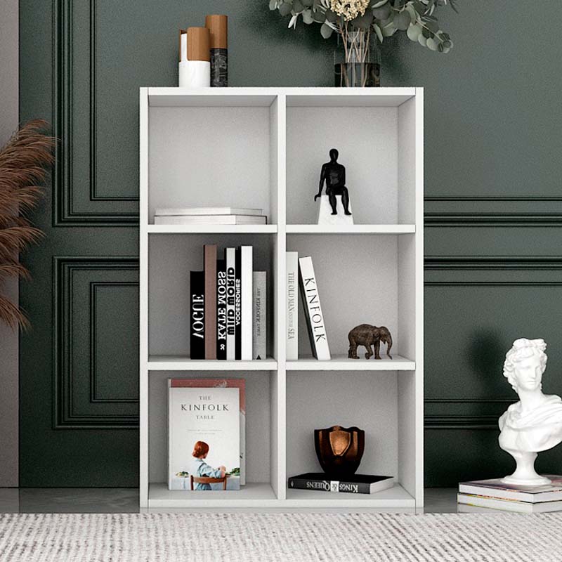 Bookcase MIRANDA White 65,4x30x97,2cm