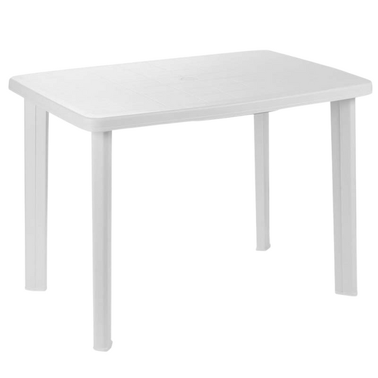Garden Table MALLORCA White 100x68x72cm