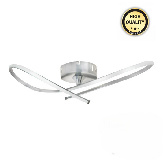 LED Ceiling Lamp MIGUEL White 62x21x14cm