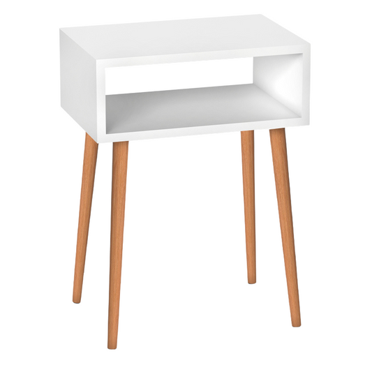 Nightstand CLAUDIO White 55x35x58cm