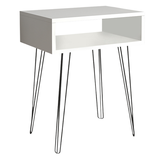 Nightstand FIONA White 55x35x58cm