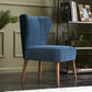 Chair RANDY Blue 64x59x84cm