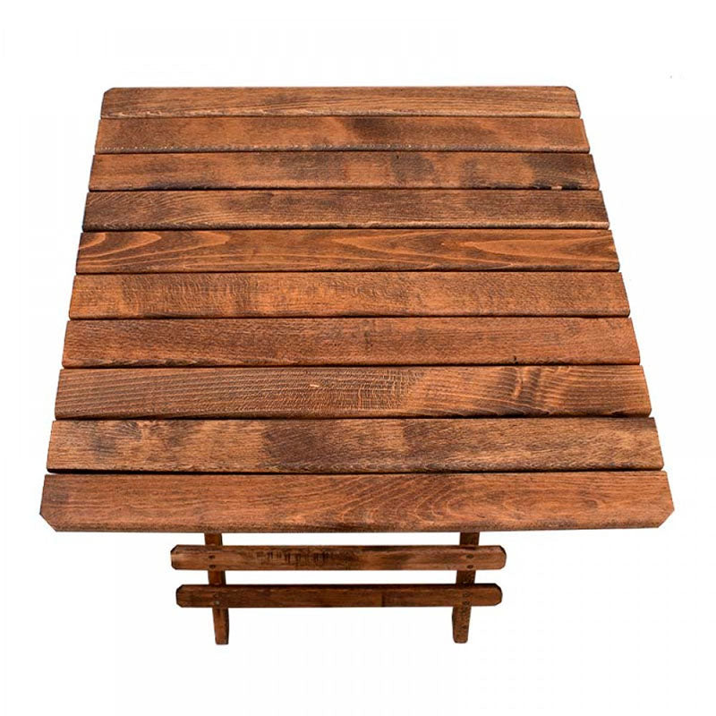 Garden Dining Set DUCHESS Wooden Table 60x60cm
